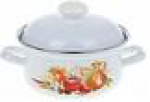 Кастрюля эм. 1,5л цилиндр.низкая ИТАЛЬЯНСКАЯ КУХНЯ 1508АП2/4 (Лысьва) 1/8, шт