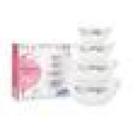 Н-р салатников 4пр. с крыш. 04-2284 "Джулия" 0,2/0,3/0,6/1,0л, шт