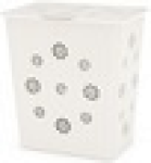 Корзина д/белья "Плетёнка" 60л. (белый)(уп.4) М2254, шт