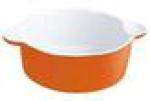 Форма керам Appetite круг 16*12,5*5см оранж HJ082/OR хж082ор, шт