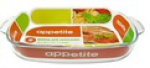 Форма стекл прям 34х22х6см/2,7л с руч ТМ Appetite  PLG27, шт