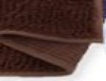Коврик для в/к "Макароны LUX" 60*100  D.Brown т.коричневый, шт