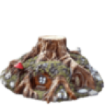 Крышка люка Дом гномов,80х36х93 см