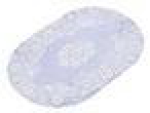 Салфетка Grace Лейс БЕЛАЯ овал  30*46см LO-1008U 96289  1/12/240, шт