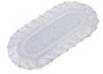 Салфетка Grace Лейс СЕРЕБРО овал 40*84см LO-1007B 109344 1/12/600, шт