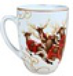 Кружка "Санта" 350 мл MFK21162, шт