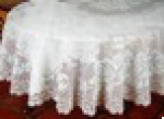 Скатерть "CROCHET" 150*228см S-312A ОВАЛ  ск1/56  1/12, шт