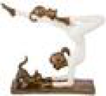 СТАТУЭТКА "ЙОГА" СЕРИЯ "ФЬЮЖН" 11*8*14СМ 162-696, шт