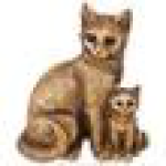 СТАТУЭТКА "КОШКИ" 11*7,5*14СМ 146-1467, шт