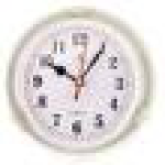 Часы настенные Atlantis TLD-5984T 15,6*15,6*4,2см белый 5984тб, шт