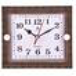 Часы настенные Atlantis TLD-5995 14,5*16,5*3,6см корич 5995к, шт