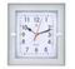 Часы настенные Atlantis TLD-6237 22*19*4см серебро 6237ср 6237ср, шт