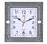 Часы настенные Atlantis TLD-6303 21*18,5*4см серый 6303с 6303с, шт