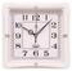 Часы настенные Atlantis TLD-6781 21,5*21,5*4см бел, шт