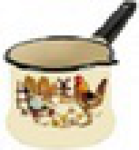 Ковш эм. 1,0 л б/кр ПОДВОРЬЕ слоновая 90104-072/4под 1/8, шт