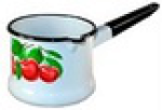 Ковш эм. 1,0л б/кр ЧЕРЕШЕНКА белый 90104-072/4череш  1/8 , шт