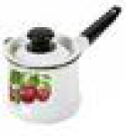 Ковш эм. 1,0л с кр. Вишневый сад белый 90204-072/4вс  1/8 90204-072/4вс, шт