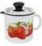 Кружка с носиком эм. 1,0л с/к  с/д белый СА 40204-072/4са  1/9, шт