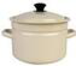 БЕЗ ДЕКОЛИ Кастрюля эм. цилиндр.  5,0л слоновый 41804-162сл  1/6, шт