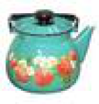 Чайник эм. сфер. 3,0л с цельной ручкой ГРАЦИОЗНЫЙ бирюза 42115-123/6-у4гбир  , шт