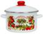 "ORGANIC" Кастрюля эм.цилиндр 2,0л  01-1610/4  01-1610/4ор (Магнитогорск) 1/8, шт