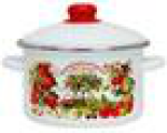 "ORGANIC" Кастрюля эм.цилиндр 3,0л  01-Б1612/4  01-Б1612/4ор (Магнитогорск) 1/4, шт