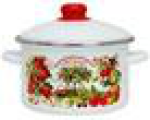 "ORGANIC" Кастрюля эм.цилиндр 4,0л  01-Б1614/4  01-Б1614/4ор (Магнитогорск) 1/4, шт