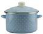 "ГОРОХ МЕЛКИЙ" Кастрюля эм.цилиндр голуб 2,0л 04-1610/6 04-1610/6гмг  (Магнитогорск) 1/8, шт