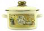 "КАНТРИ" Кастрюля эм.цилиндр 2,0л 21-1610/6М метал. обод.  21-1610/6к (Магнитогорск) 1/8, шт