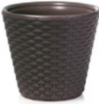 DBR350-440U Кашпо pot RATO - UMBER+ IWKO325 Диаметр: 34,8 смВысота: 32,4 смОбъем: 19 л