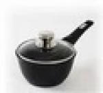 АП Гранит Ковш 1,2л black со съемной ручкой и стекл. крышкой 081802 (8/1), шт