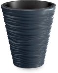 DBSA350-S433 Кашпо SAND - antracyt (d - 34,5 h - 38,5 v - 11/21)