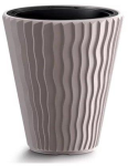 DBSP350-7529U Кашпо SANDY - mocca Диаметр: 34,9 смВысота: 38 смОбъем: 21 л