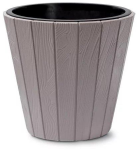 DBWO400-7529U Кашпо WOODE - mocca  Диаметр: 38,3 смВысота: 37 смОбъем: 29 л