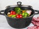 Кастрюля а/пр литая 3,3л стекл/кр Оптима ТМ Традиция то5233, шт
