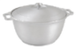 Кастрюля 1,0л со стекл.крышкой лит.алюм. к01, шт
