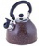 Чайник нерж 2,5л со свистком LKD-049BR корич, шт