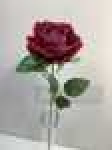 Одиночная роза бархатная, краснаяВысота: 50.0 см