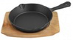 Сковорода порц чугун лит/руч 18,5см на подставке MC2204W TM MY REAL IRON COOK, шт