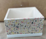 Куб Мозаика низкий 15*15*9см