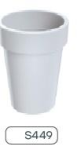 DLOFS250-S449 Кашпо Lofly Slim - bialy (d -24,5, h - 31,9, v - 9,3)