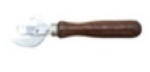Консервный нож с дерев.ручкой с заклепками  1356 1/1, шт