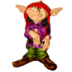 Фигура Тролль,62х47х30 см
