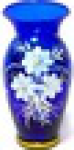 Ваза д/цветов С-55/2/240 А.Г №3 кобольт                                                 , шт