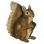 Фигура Белка с шишкой,21х16х10