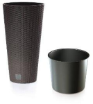 DRTUS200-440U Кашпо Rato Tubus - UMBRA (d - 20, h - 38,1  v - 4/8)
