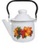 Чайник эмал 1,0л с рис 01-27071/4М, шт
