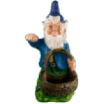 Фигура Гном с корзиной без фонаря,78х34 см
