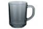 ДЫМЧАТОЕ СТЕКЛО Кружка 250мл BASILICO GREY 62509  1/6, шт
