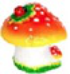 Фигура садовая "Гриб с коровкой" (240*290мм) 340, шт